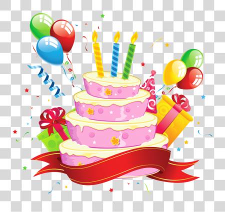 Download Desenho De Bolo De Aniversrio cumpleaños Cake PNG file