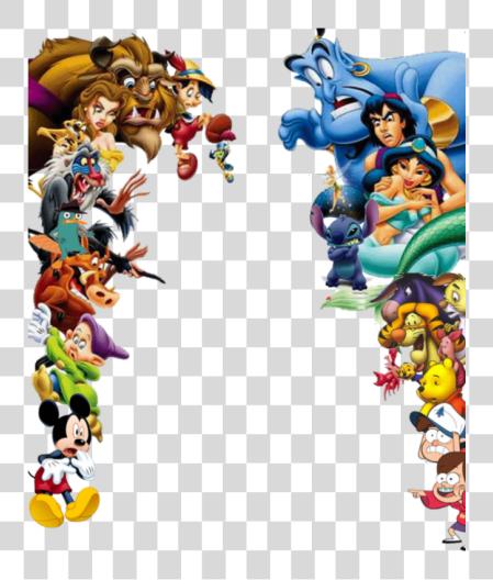 Download All disney personajes disney personajes PNG file