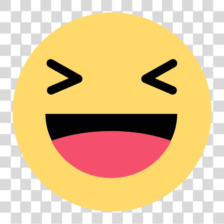 Download Haha Emoticons Emoticon Facebook Haha React PNG file