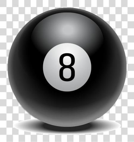 Download Magic 8 Ball Billiard Ball PNG file