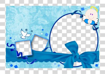 Download azul cinta azul cinta para Christening PNG file