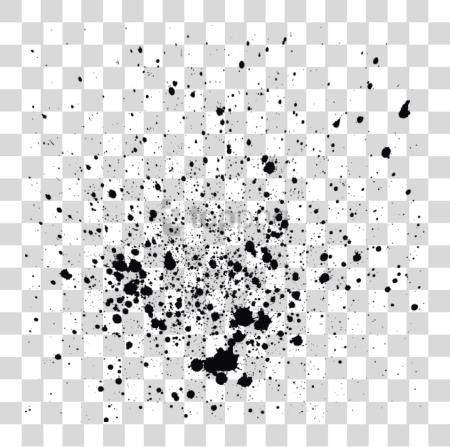 Download Color Ink Splatter Image With Splatter On Black PNG file