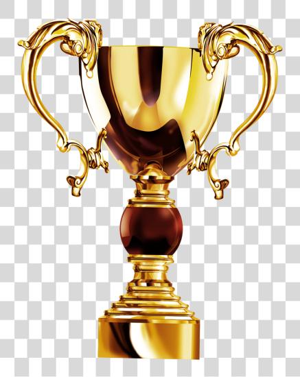 Download Trophy Golden  Cup PNG file