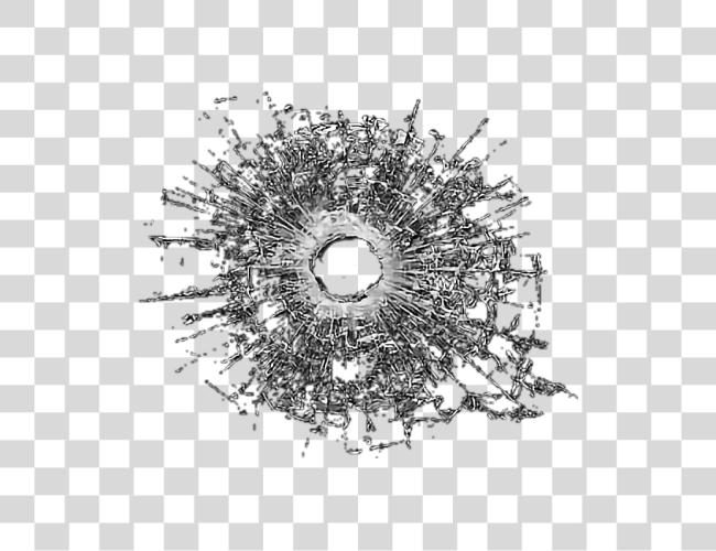 Download bullethole glassshatter hole cracked Bullet Shot Clip Art