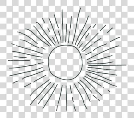 Download Sun dibujo Sun línea dibujo PNG file