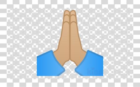 Download Praying manos emoji PNG file