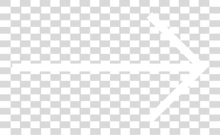 Download Arrow thin White  PNG file