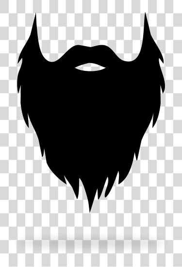 下载 Beard 头发 Props 为了 Photo Booth PNG file