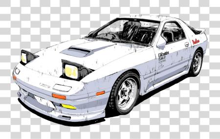 下载 Mazda Rx7 Fc Initial D Mazda Rx7 Fc Initial D PNG file