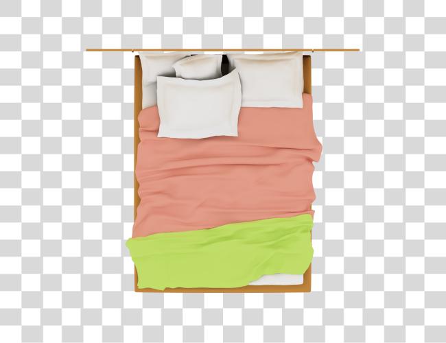 Download Bed Top View Clip Art