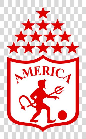 下载 America De Cali Crestsvg Wikipedia Escudo Del America De Cali PNG file