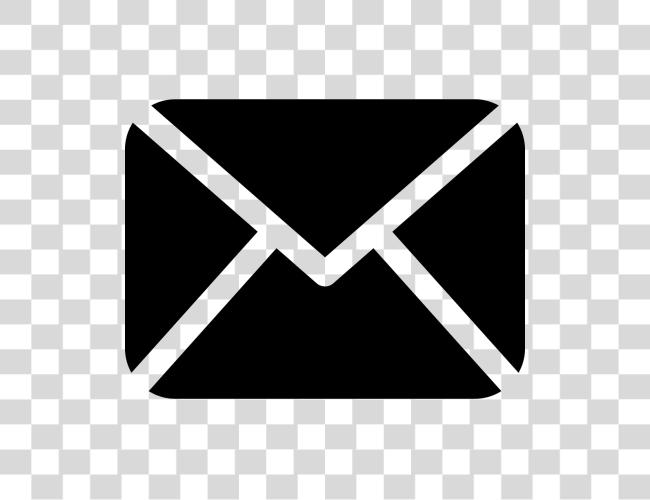 Download Mail Black Envelope Symbol Svg Icon Black Email Icon Clip Art