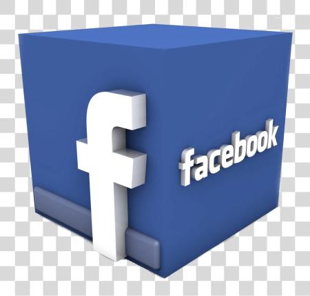 Download Facebook logotipo Facebook 3d logotipo PNG file