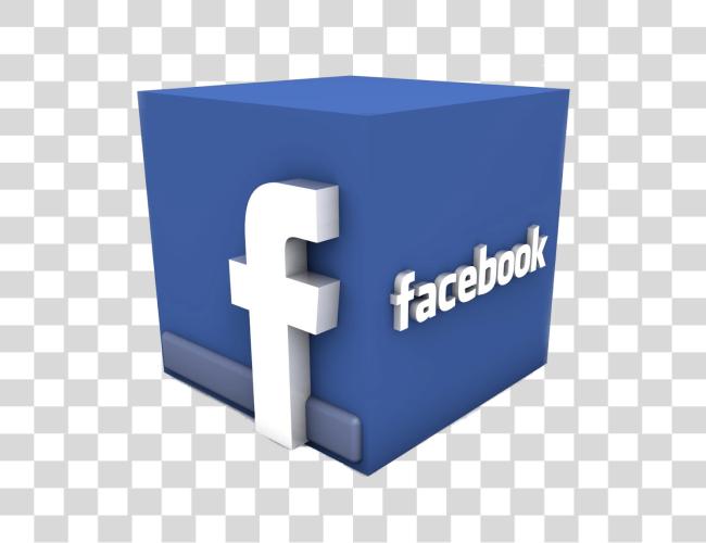 تحميل Facebook شعار Facebook ثلاثي الابعاد شعار مقطوعة فن