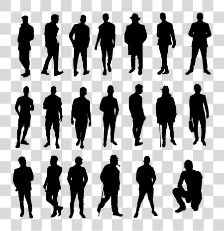 下载 Silhouette Image 人类 Scale PNG file