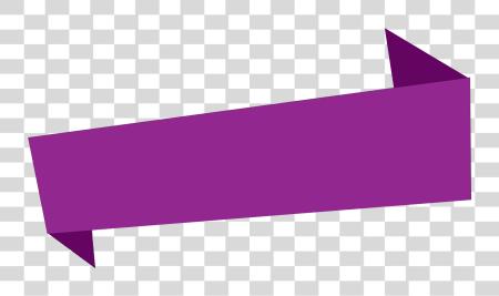 Download Purple Ribbon Banner PNG file