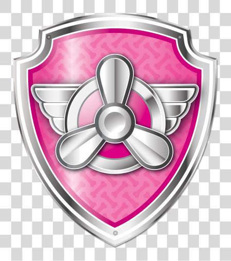 Download Skye Paw Patrol Cake cielo Paw Patrol Paw Patrol insignia Escudo Skye Paw Patrol PNG file