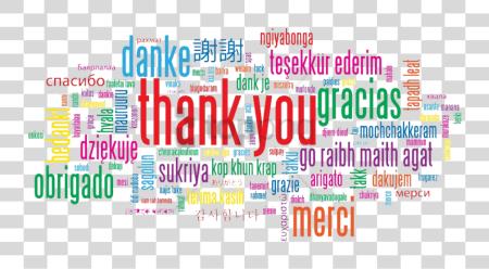 تحميل Thank You Languages Image مع Great Big Thank You بي ان جي ملف