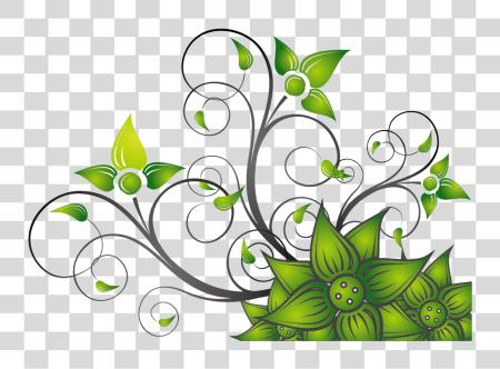 Download Graphic Design Flower Floral Design Plant Flora All PNG file