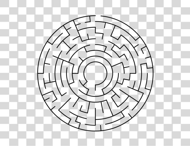 Download 20 Cells Diameter Inner 4 Theta Maze F Circle Maze Clip Art