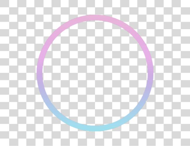 Download Outline Circle Pastel Sticker By Nwright8513 Circle Clip Art