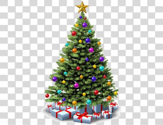 Download Sapin De Noel Christmas Trees With Presents Clip Art