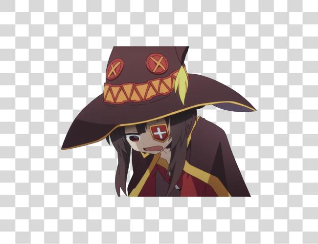 Download Megumin Sad Clip Art