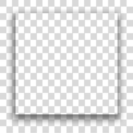 下载 Border Squares Square Shadow Shadows Ftestickers Drop Shadow Rectangle PNG file