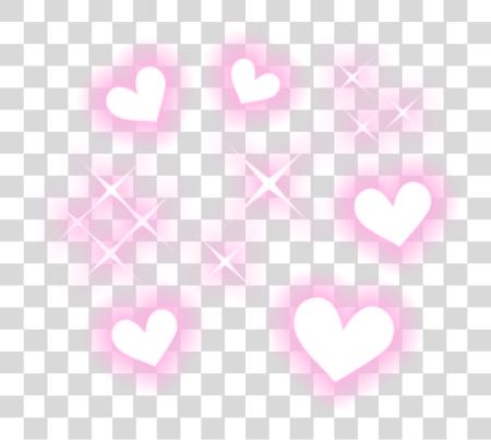 Download love lightning pink heart hearts sparkling spark Charme Ruby Sport PNG file