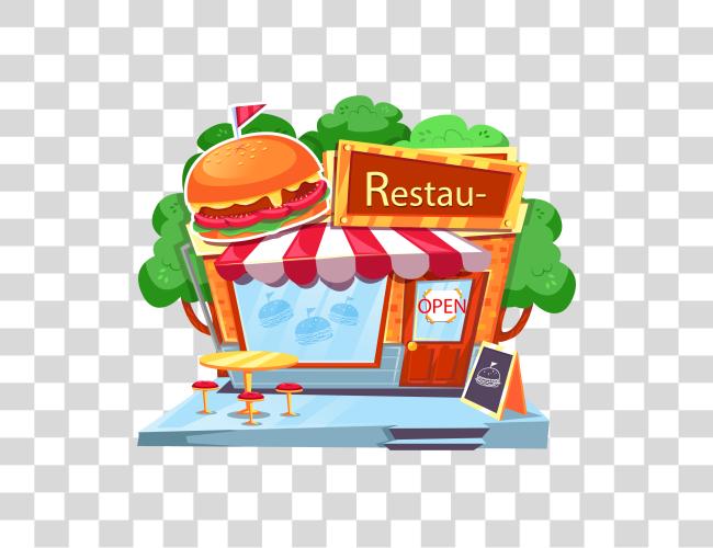 Download Hamburgers Burger Restaurant Fast Food Restaurant Clip Art