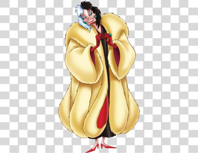 Download Cruella De Vil Character Cruella Deville Disney Clip Art