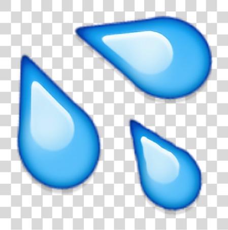 Download freetoedit overlays blue azul Emoji Water Emoji PNG file