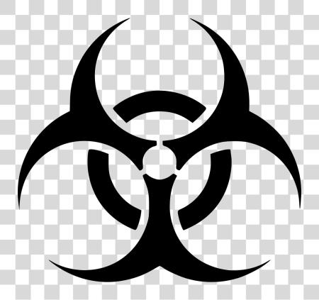 Download File Biohazard Symbol PNG file