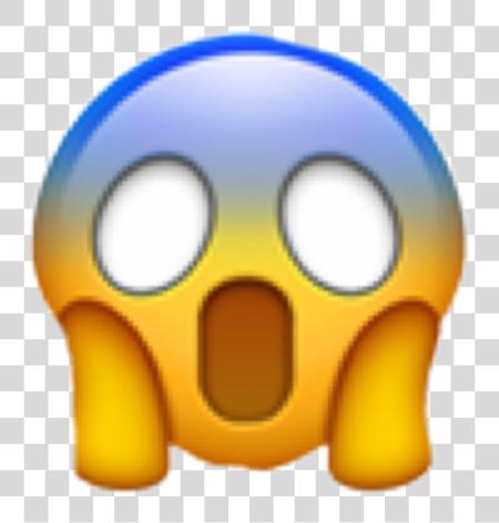 Download Shocked Sticker Emoji Wow PNG file