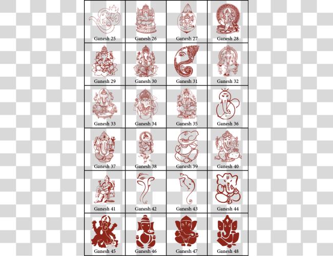 Download Symbols For Indian Wedding Cards Ganesh Hindu Wedding Card Symbol Clip Art