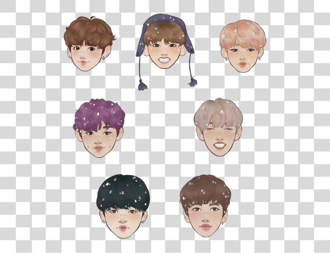 Download bts Stickers Available On Redbubble Sticker Clip Art