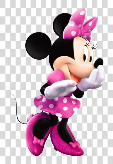 Download Minnie Y Daisy Son Dos De Las Figuras Ms Conocidas Minnie Mouse 3d PNG file