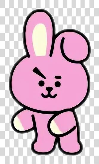 Download Sticker por estético Bt 21 Kpop bricolaje Bts Jungkook Bt21 Cooky PNG file