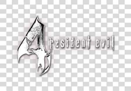 Download Resident Evil 4 logotipo PNG file