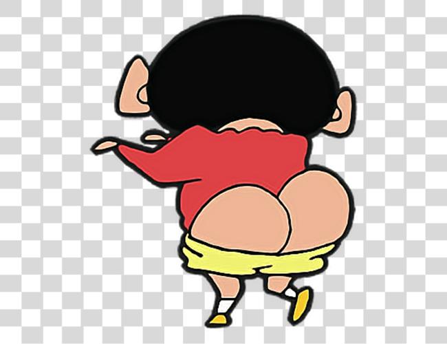 下载 Shinchan Sticker Culo De Shin Chan Clip 艺术