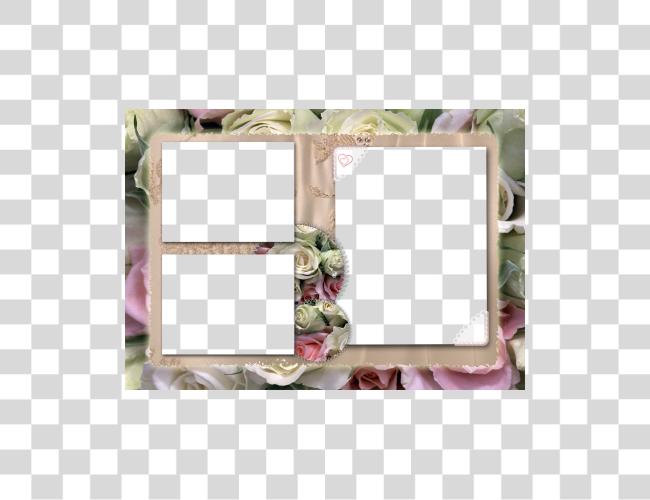 Download Wedding Frames Photoshop Collage 47478 Flower Photo Frame Clip Art