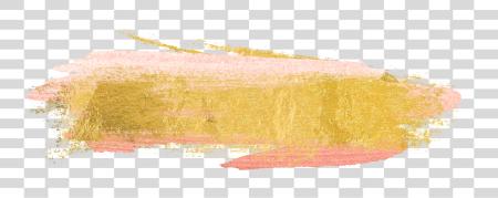 下载 黄金 Paint Brush 黄金 Brush Stroke PNG file