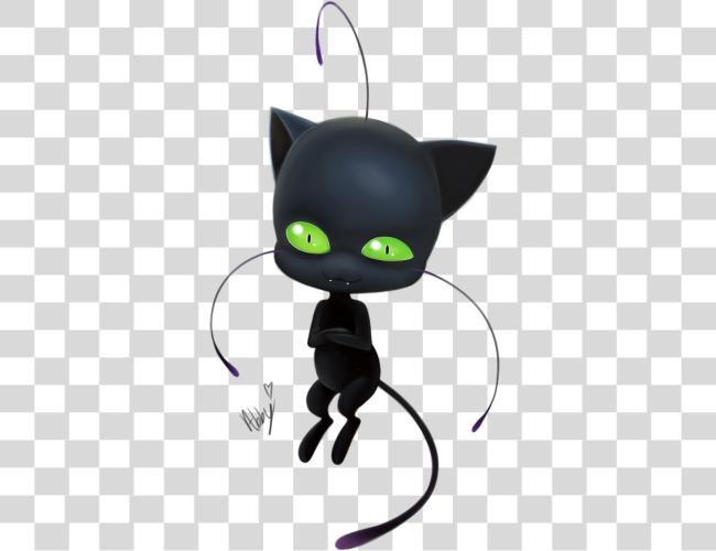 Download Molde Para O Video Do Canal Diy Talitah Sampaio Miraculous Ladybug Adrien And Plagg Clip Art