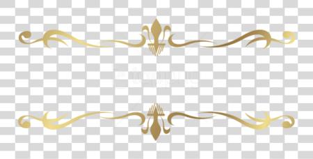 Download Deco Border Elenets Decorative Line PNG file