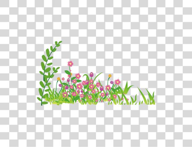 Download Cartoon Flower Wallpaper Clip Art