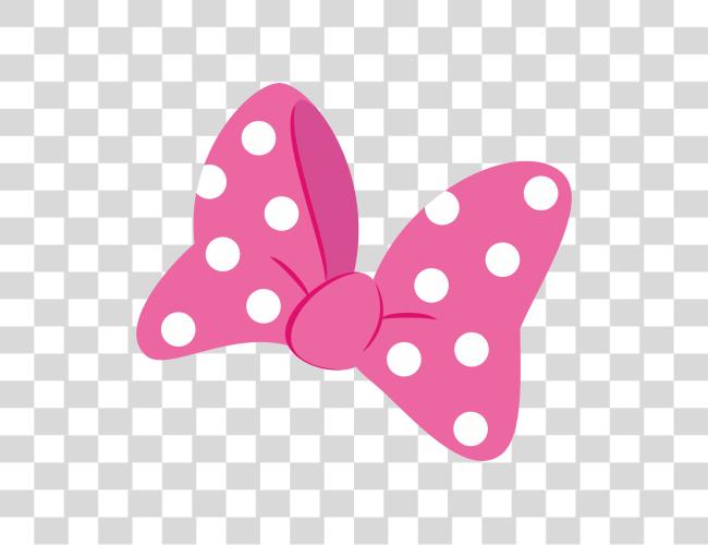 Download Library Pink Bows And Mouse Minnie Mouse Pink Bow Clip Art