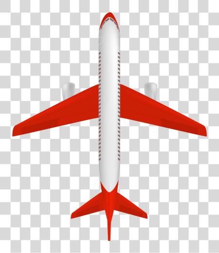 Download Plane Top View PNG file