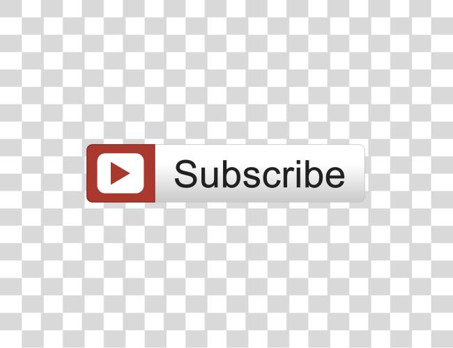 Download Stock Subscribe Button para Your End Screen Youtube Subscribe Button Overlay Clip arte