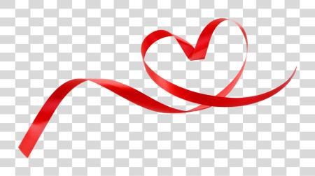 Download Heart Ribbon Style Heart Ribbon No PNG file