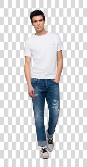 下载 Jeans Mens 穿 Jeans PNG file